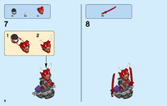 LEGO 70639 instructions page 8 – build guide