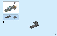 LEGO 70639 instructions page 9 – build guide