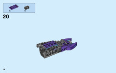 LEGO 70639 instructions page 14 – build guide