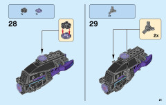 LEGO 70639 instructions page 21 – build guide