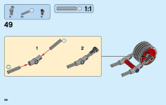 LEGO 70639 instructions page 36 – build guide