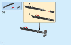 LEGO 70639 instructions page 44 – build guide
