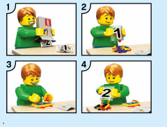LEGO 70640 instructions page 2 – build guide