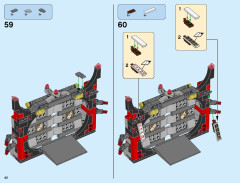 LEGO 70640 instructions page 42 – build guide