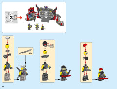 LEGO 70640 instructions page 44 – build guide