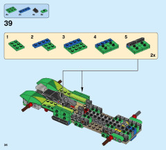 LEGO 70641 instructions page 36 – build guide