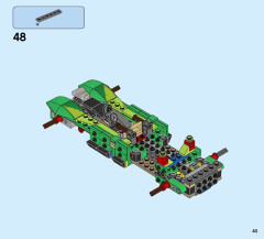 LEGO 70641 instructions page 43 – build guide
