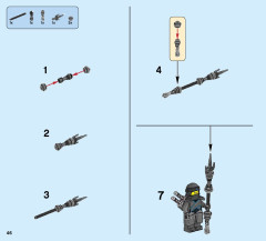 LEGO 70641 instructions page 46 – build guide