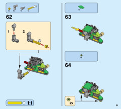 LEGO 70641 instructions page 51 – build guide