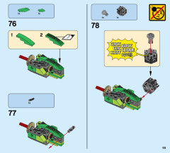 LEGO 70641 instructions page 55 – build guide
