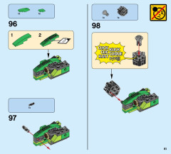 LEGO 70641 instructions page 61 – build guide