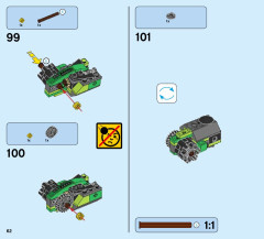 LEGO 70641 instructions page 62 – build guide