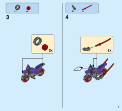 LEGO 70641 instructions page 7 – build guide