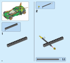 LEGO 70641 instructions page 8 – build guide