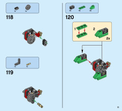 LEGO 70641 instructions page 11 – build guide
