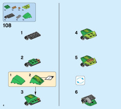 LEGO 70641 instructions page 4 – build guide