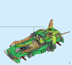 LEGO 70641 instructions page 41 – build guide