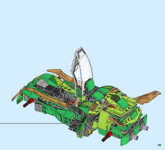 LEGO 70641 instructions page 43 – build guide