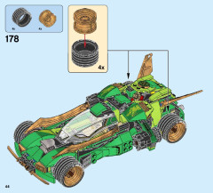 LEGO 70641 instructions page 44 – build guide