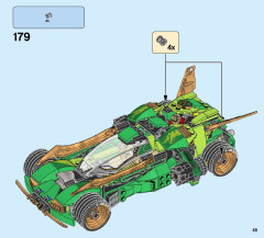 LEGO 70641 instructions page 45 – build guide
