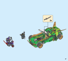 LEGO 70641 instructions page 47 – build guide