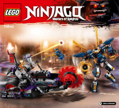 LEGO 70642 instructions page 1 – build guide