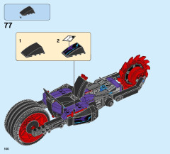 LEGO 70642 instructions page 100 – build guide
