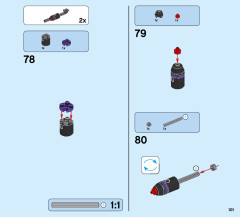 LEGO 70642 instructions page 101 – build guide
