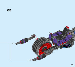LEGO 70642 instructions page 103 – build guide
