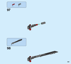 LEGO 70642 instructions page 109 – build guide