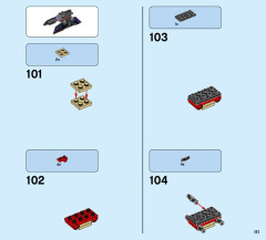 LEGO 70642 instructions page 111 – build guide
