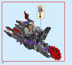 LEGO 70642 instructions page 118 – build guide