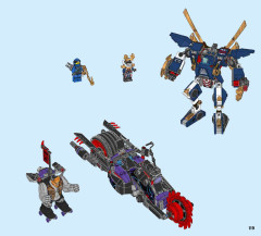 LEGO 70642 instructions page 119 – build guide