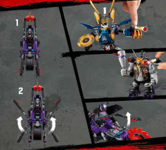 LEGO 70642 instructions page 123 – build guide