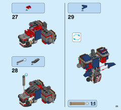 LEGO 70642 instructions page 23 – build guide