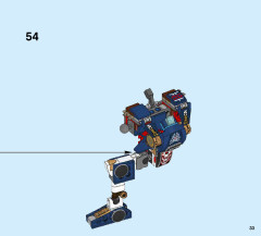 LEGO 70642 instructions page 33 – build guide