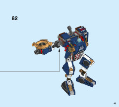 LEGO 70642 instructions page 43 – build guide