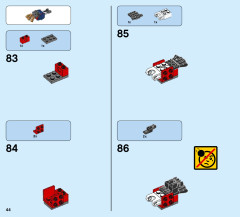 LEGO 70642 instructions page 44 – build guide