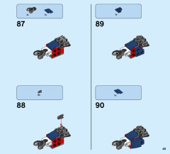 LEGO 70642 instructions page 45 – build guide