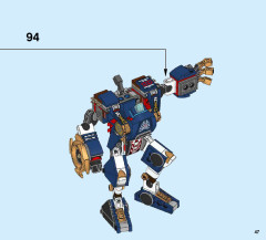 LEGO 70642 instructions page 47 – build guide