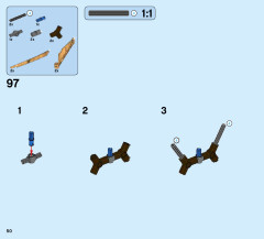 LEGO 70642 instructions page 50 – build guide