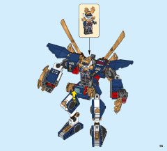 LEGO 70642 instructions page 55 – build guide