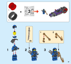 LEGO 70642 instructions page 57 – build guide