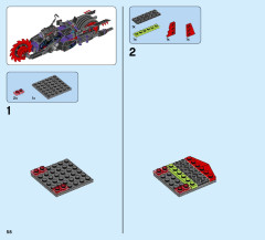 LEGO 70642 instructions page 58 – build guide
