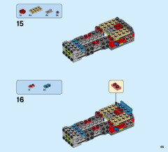 LEGO 70642 instructions page 65 – build guide