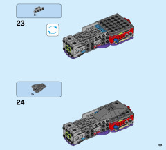 LEGO 70642 instructions page 69 – build guide