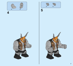 LEGO 70642 instructions page 7 – build guide