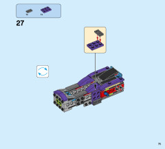 LEGO 70642 instructions page 71 – build guide