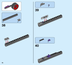 LEGO 70642 instructions page 78 – build guide