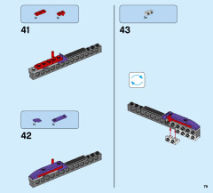 LEGO 70642 instructions page 79 – build guide